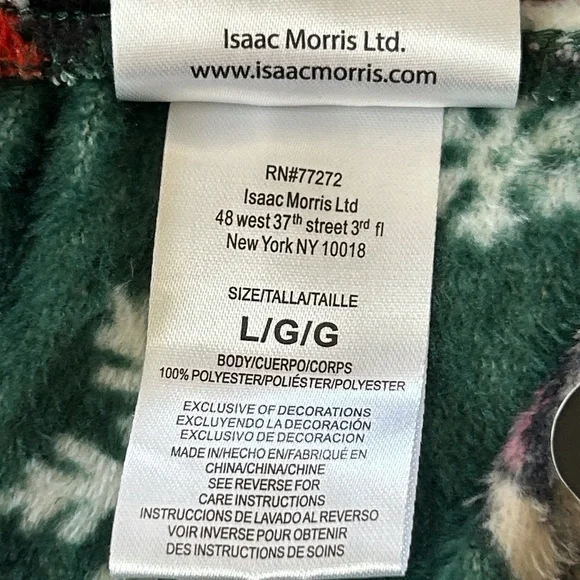 ⭐️NWT!⭐️ Disney Mickey Mouse Fuzzy Sleep Shorts Sz L w MEASUREMENTS Xmas Theme - Picture 8 of 8